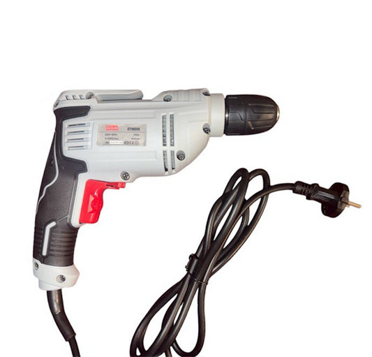 Дрель безударная Сrown CT10550 550 Вт, 2800 об/мин, Black/Gray
