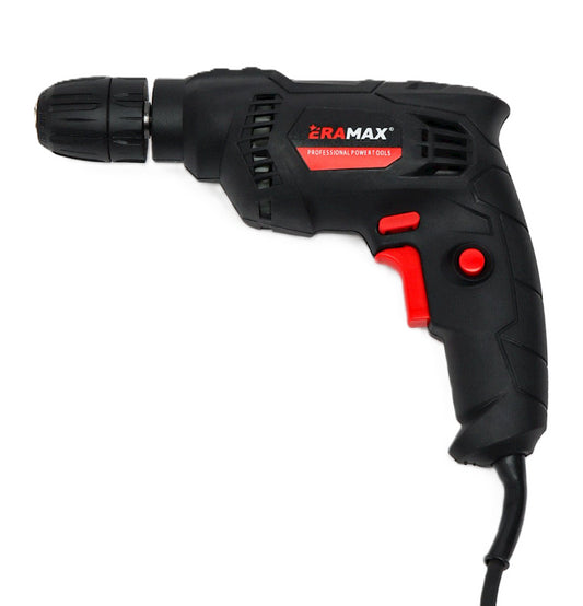 Дрель электрическая EraMax ER 1200, 400 Вт, Black