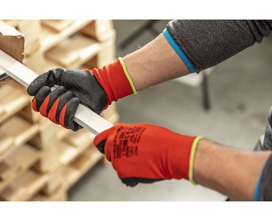 Защитные перчатки Högert Roder K751 Black/Red (463523)