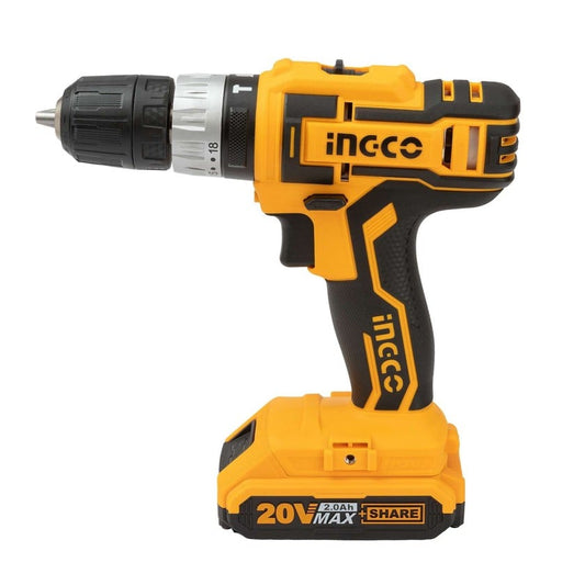Дрель-шуруповерт Ingco CIDLI200215, 20В