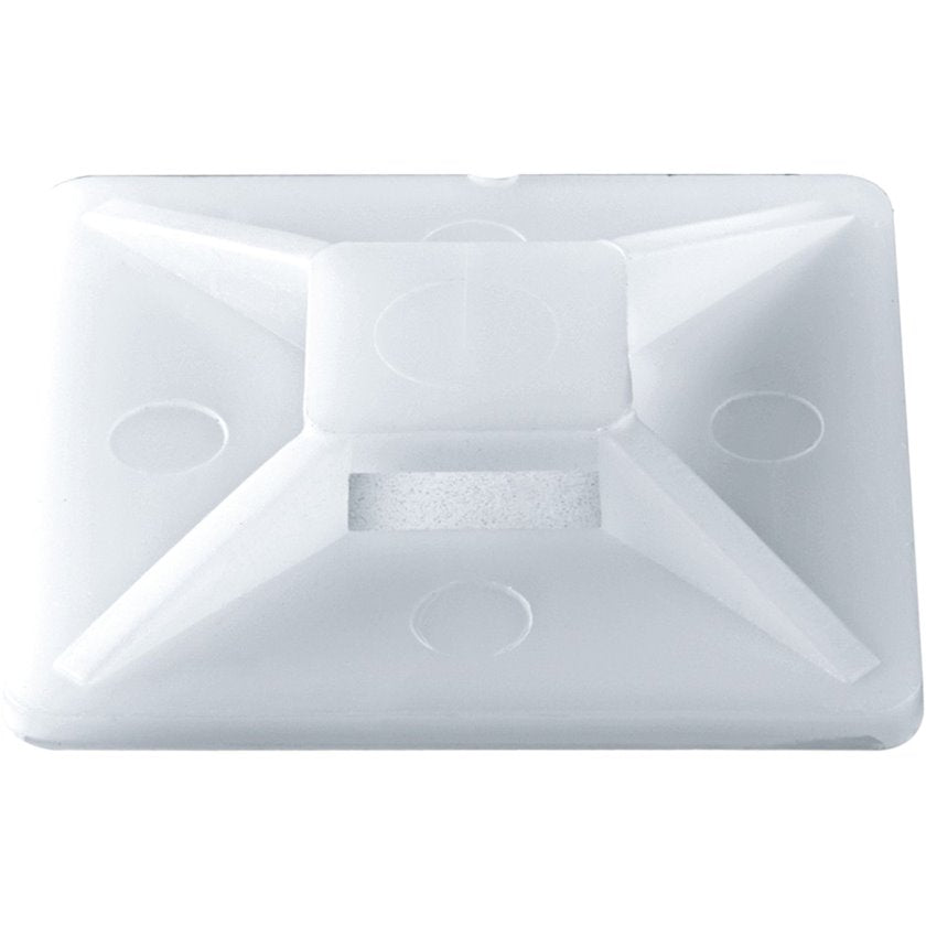 База монтажная Navigator NFP-40-100/WH под хомуты, 100шт