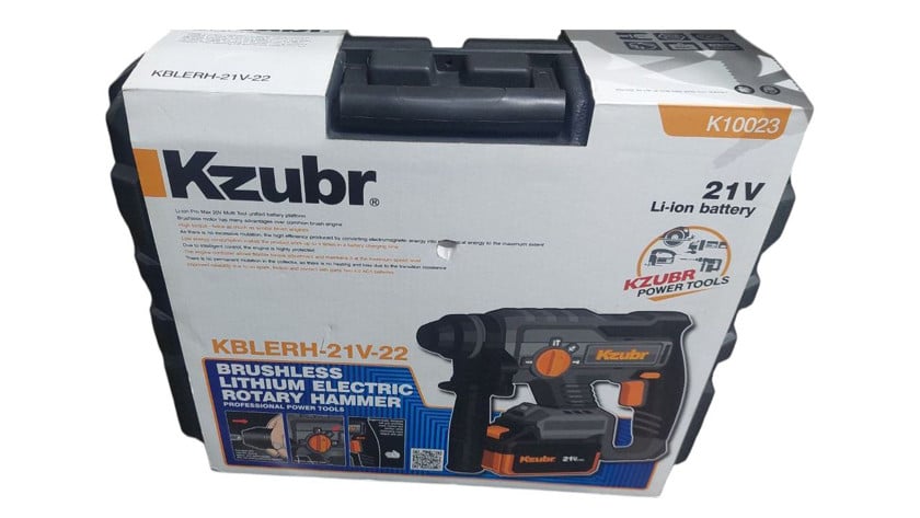 Аккумуляторный перфоратор Kzubr KBLERH-21V-22 21В бесщеточный - Kzubr_KBLERH21V22_S200E