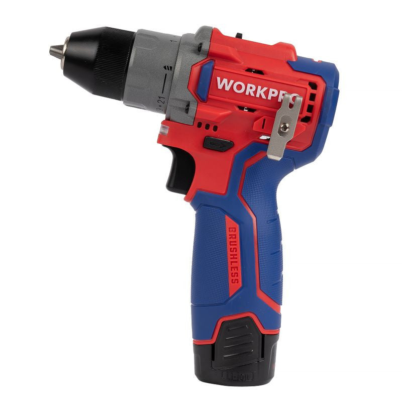 Дрель-шуруповерт аккумуляторная Workro WP460201 12 В