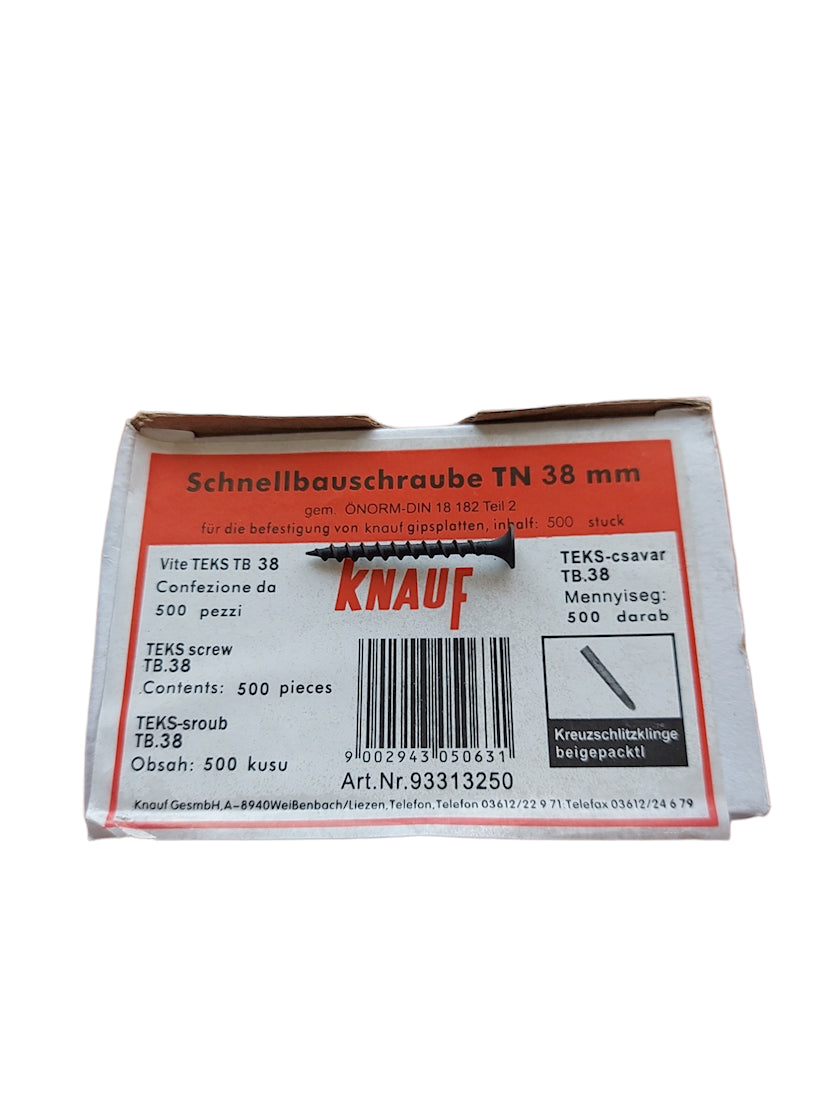 Шуруп Knauf, 3.5x38 мм, 300 штук