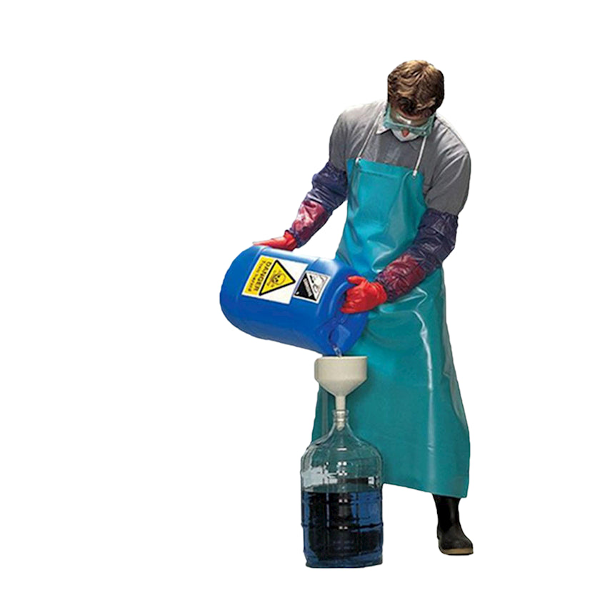 Фартук Ansell PVC APRON 45G, ПВХ, 0.508 мм, голубой