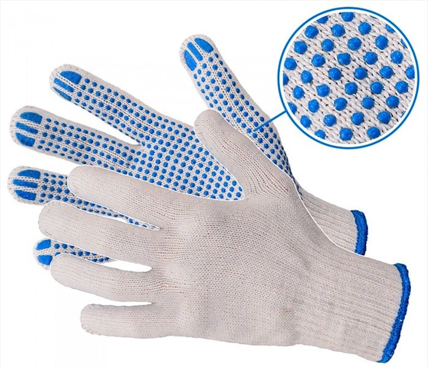 Перчатки ArtMas RND400, ПВХ, синие