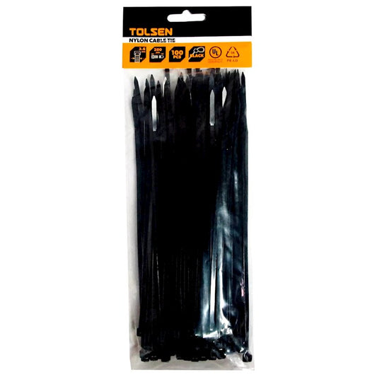 Набор хомутов Tolsen 50118, 3.6х200 мм, 100 шт