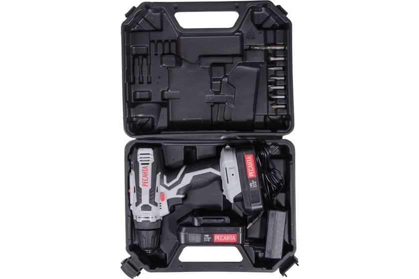 Дрель-шуруповерт Ресанта ДА-18-2ЛК