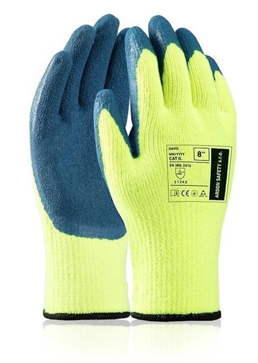 Рабочие перчатки Ardon Safety Davis, с латексным покрытием