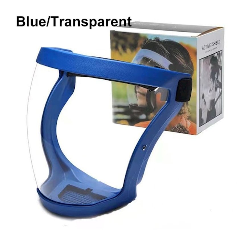 Щиток защитный для лица Il_store_015, синий/прозрачный
