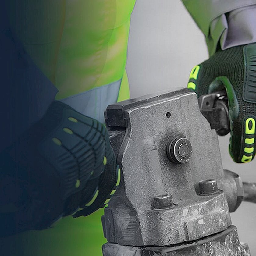 Антивибрационная и мотоперчатка Parrotias, размер L, разноцветный