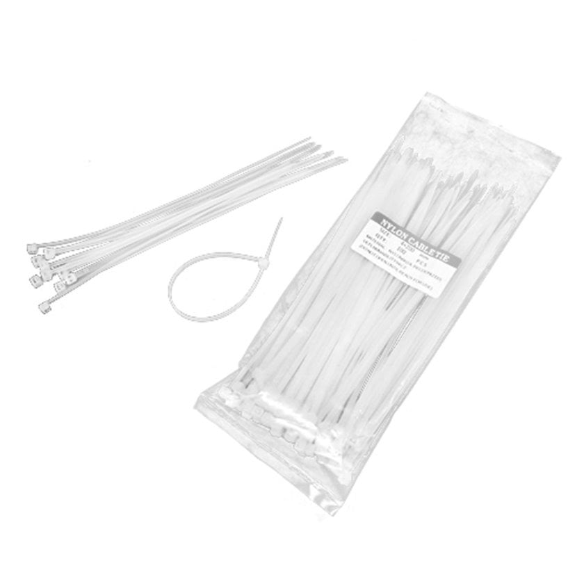 Набор хомутов, пластик, 100x4 мм