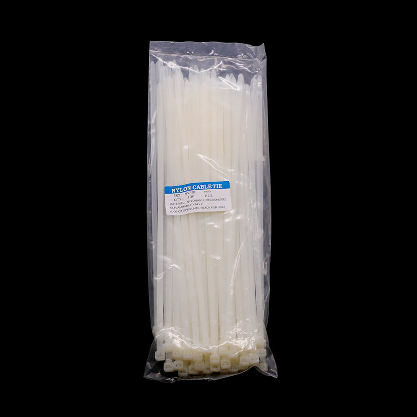 Набор хомутов, пластик, 300x6 мм