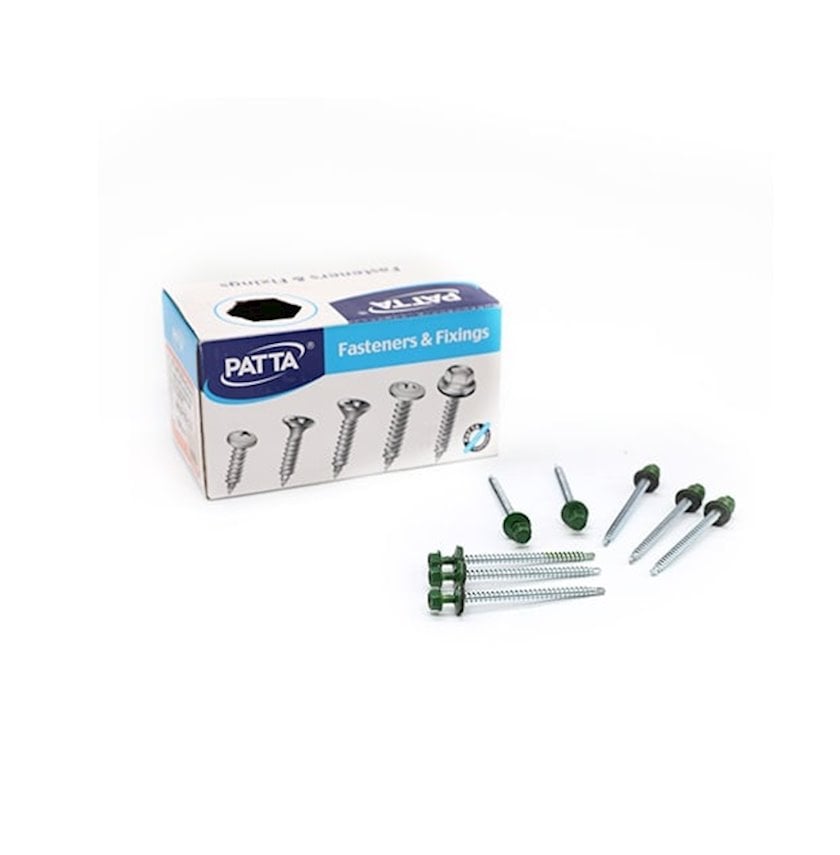 Набор шурупов для шифера TM.16246, 4.8х75 мм, 100 шт