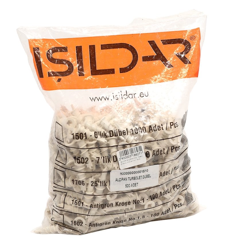 Дюбель TM.26081 1510 ПВХ, 250 шт