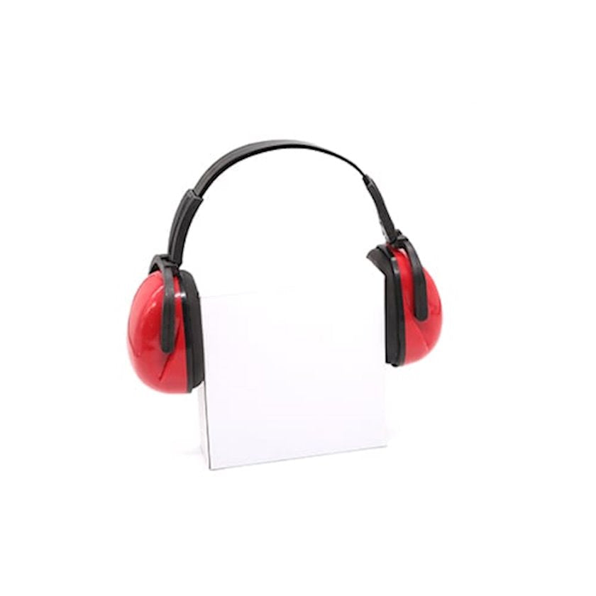 Наушники защитные E011, черные/красные