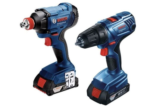 Аккумуляторный набор Bosch гайковерт GDX 180-LI + шуруповерт GSR 180-LI (06019G5222)