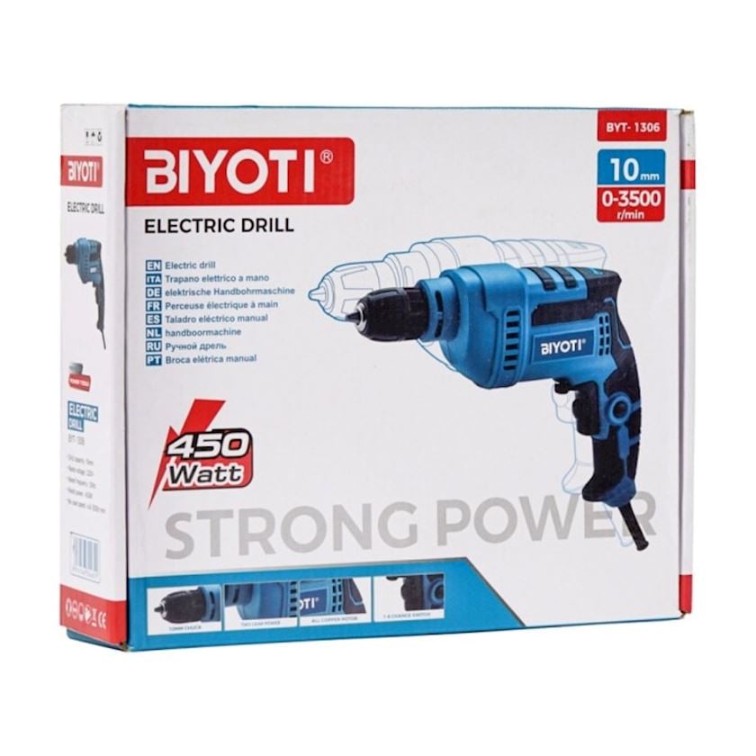 Дрель Biyoti BYT-1306