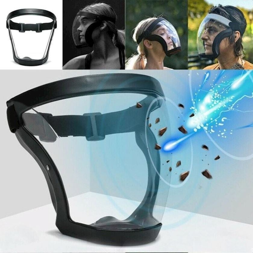 Щиток защитный для лица, черный