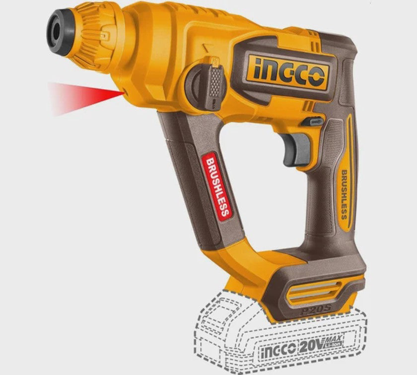 Перфоратор Ingco CRHLI201881, 20V, 2Ah