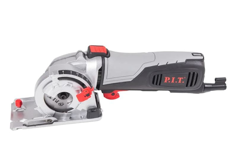 Мини пила P.I.T. PMS89-C, серая/черная