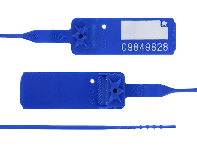 Пластиковая контрольная пломба Альфа Alfa-MK1, товар в ассортименте, 1000 шт