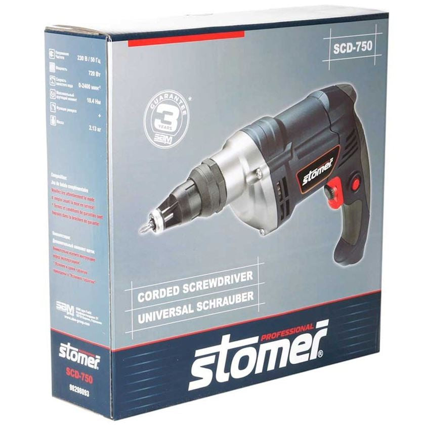 Дрель-шуруповерт Stomer SCD-750