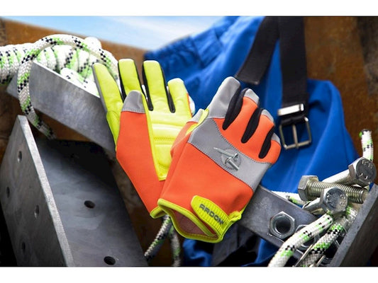 Перчатки Ardon Thunder Magnetic, желтые/оранжевые, one size