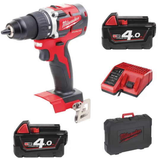 Drel-?urup ba?layan Milwaukee M18CBLDD-402C CASE2X4.0