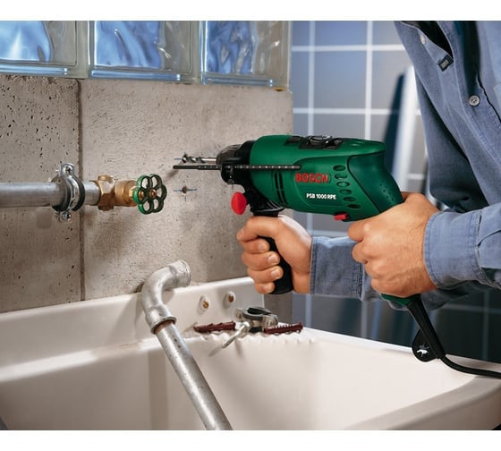 Ударная дрель Bosch PSB 1000 RPE - Bosch PSB 1000 RPE