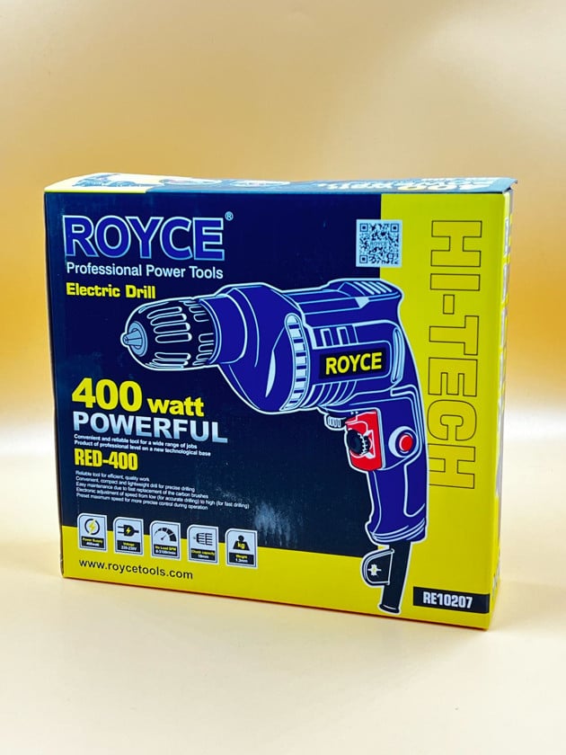 Royce Elektrik drel 400W OP-993837