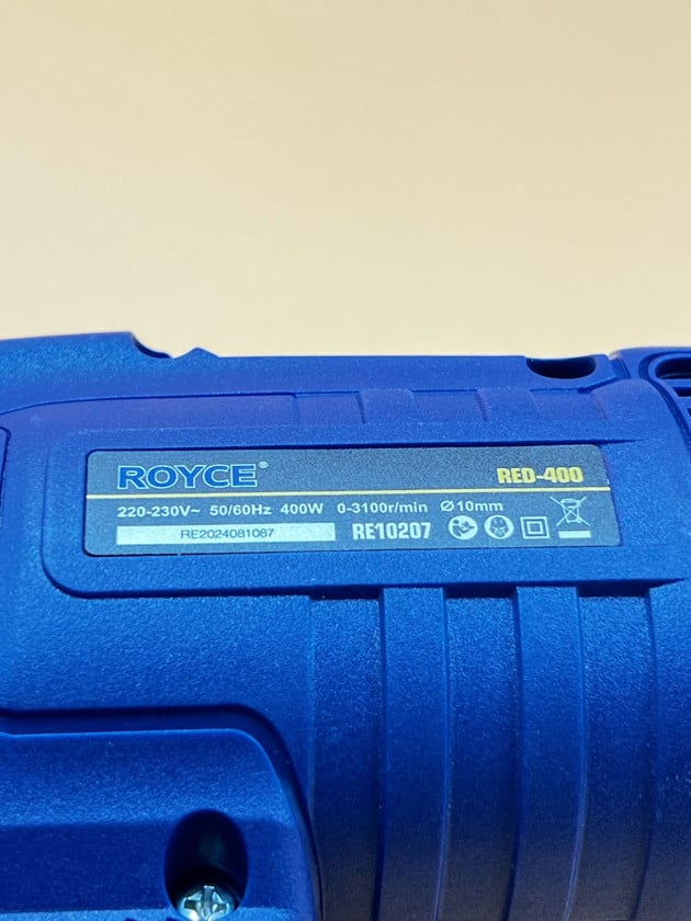 Royce Elektrik drel 400W OP-993837