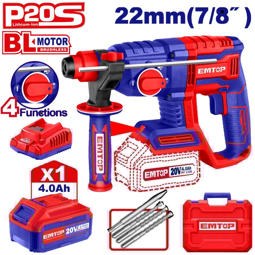 Перфоратор Emtop ELRH202081