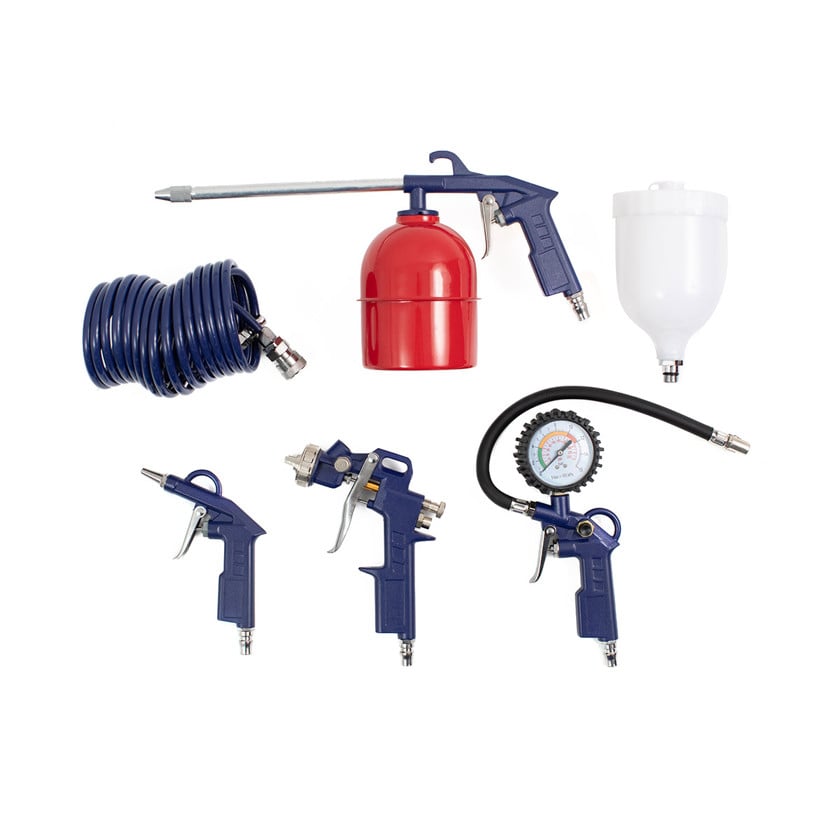 Набор инструментов Makute MKDGS5, 5 в 1, пневматический - MKDGS5