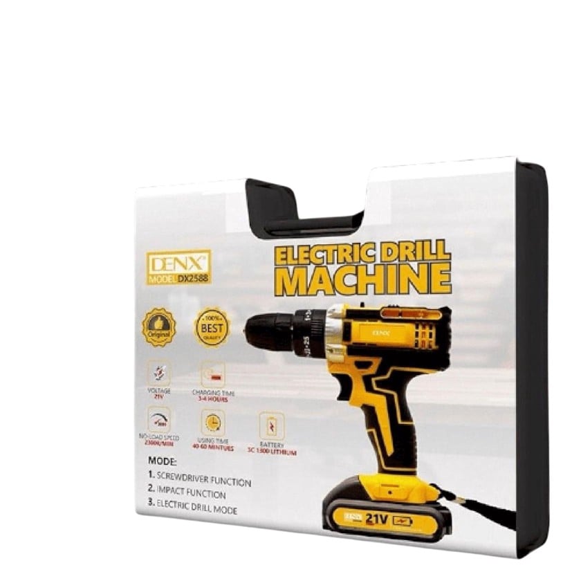 Аккумуляторная дрель Denx DX2588