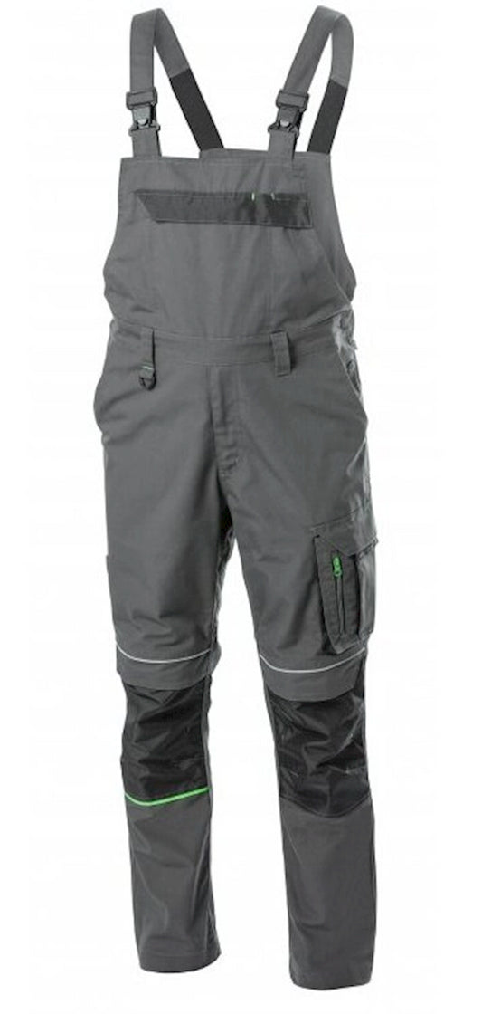 Kişi kombinezonu Högert 74421663, boz, polyester/pambıq, ölçü XXL