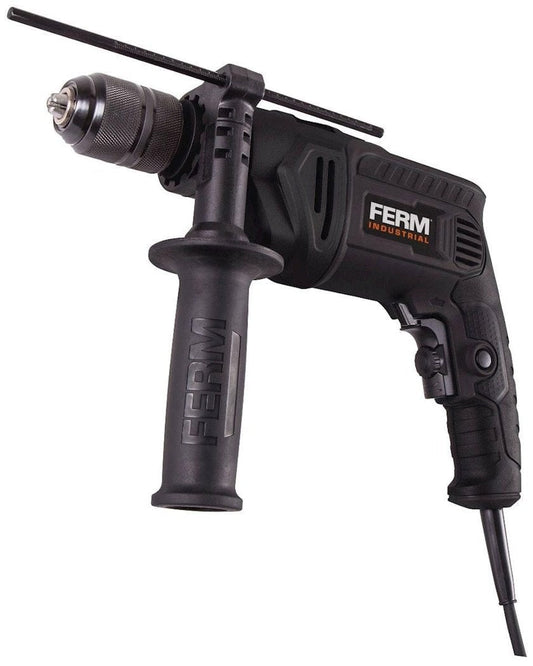 Дрель ударная Ferm PDM1060P_K, 850Вт, 0 -3000 об/мин, БЗП, 13мм, кейс
