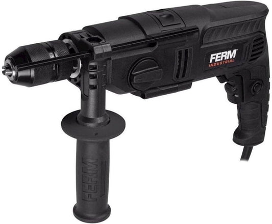 Дрель ударная Ferm PDM1060P_K, 850Вт, 0 -3100 об/мин, БЗП, 13мм, кейс