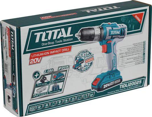 Дрель-шуруповерт Total TIDLI20025
