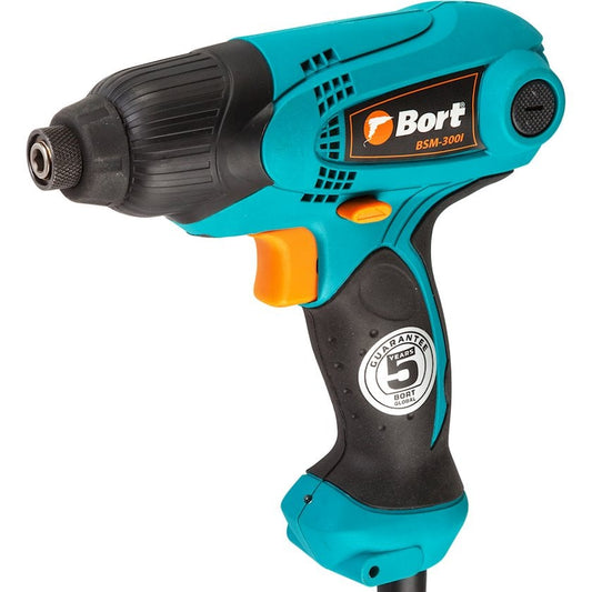 Дрель-шуруповерт ударная Bort BSM-300I