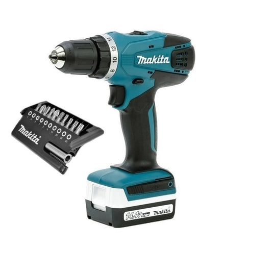 Шуруповерт Makita DF347DWEX9 14.4 В 30 Нм + 2 аккумулятора 1.5 Ач