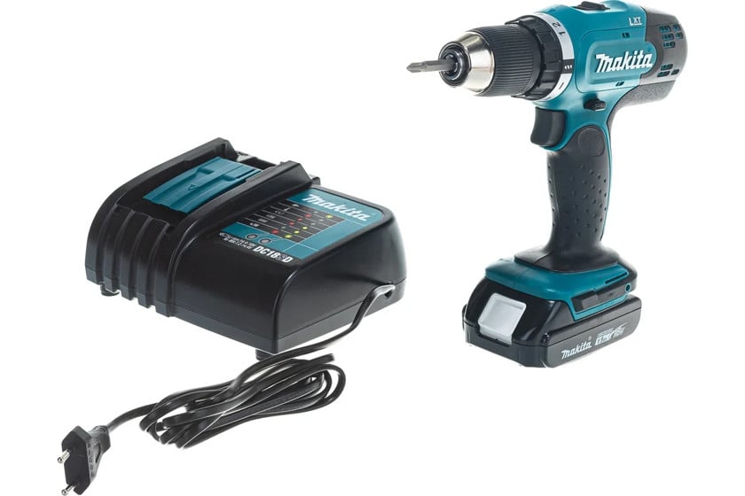 Шуруповерт Makita DDF453SYX5 18 В 42 Нм + 1 аккумулятор 1.5 Ач