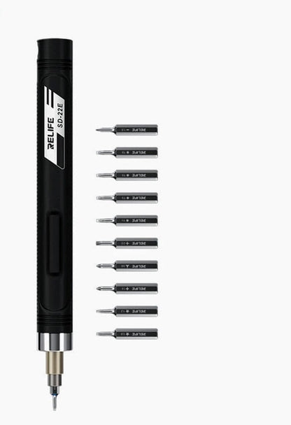 Электроотвертка Relife SD-22E, черный