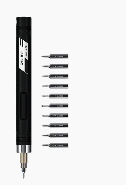 Электроотвертка Relife SD-22E, черный