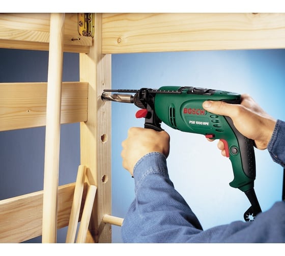 Ударная дрель Bosch PSB 1000 RPE - Bosch PSB 1000 RPE