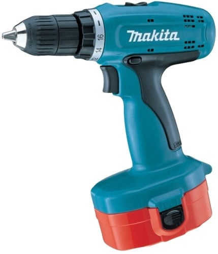 Шуруповерт Makita 6390DWAE 1200 об/мин 38 Нм 2-скоростной - 63 90 DWAE
