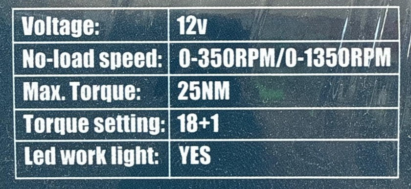 Шуруповерт HIDROTERM BB-0702, 12V, профессиональный + кейс