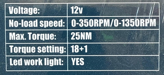 Шуруповерт HIDROTERM BB-0702, 12V, профессиональный + кейс