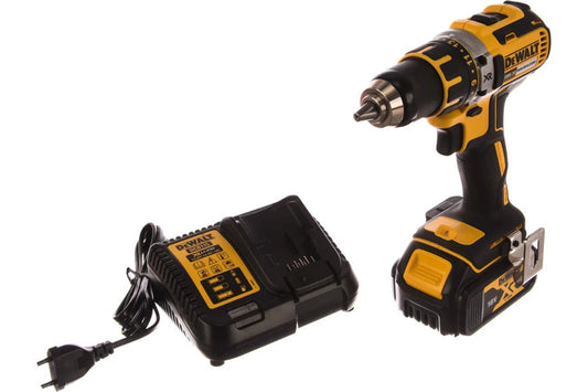 Шуруповерт DEWALT DCD 790 M2 18 В 60 Нм + 2 аккумулятора 4.0 Ач + кейс