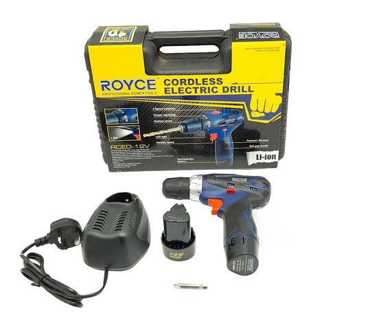 Дрель-шуруповерт Royce RCED-12V